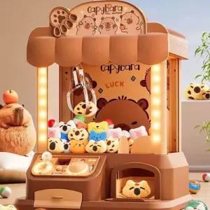 미니 인형뽑기 기계 캔디 집게 크레인 머신 완구 캡슐