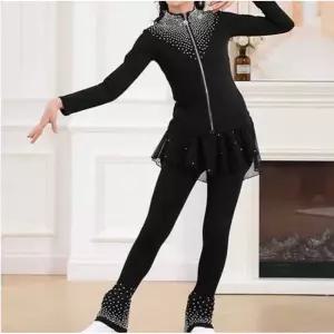 피겨연습복 스케이트 여성 상하의 훈련복 피겨