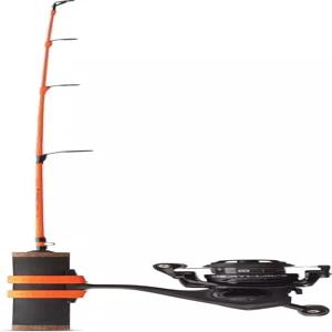 3 낚시 폭염 얼음 콤보 24인치 UL 초경량 낚싯대 및 릴 팬피쉬 크레이피 농어를 위한 민감한 행동