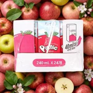피크닉 사과 240ml x 24입 사과주스 e