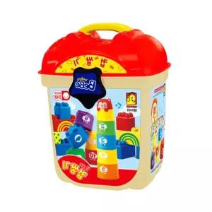 유아컵쌓기장난감 컬러숫자블록 소근육발달 컵쌓기 아기쌓기놀이 유아체육교구 보관함세트