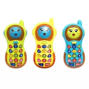 투페이스 유아용 멜로디 전화기 장난감 아기핸드폰 손자선물 키즈카페 집콕놀이 손주