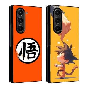 삼성 호환 갤럭시 Z 폴드 7 6 5 4 3 Z폴드3 호환용 드래곤볼 각성 하드 폰 케이스