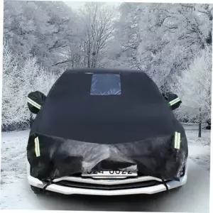 차커버 자동차커버 쏘나타 블랙 하프 성에방지 DN8 2호
