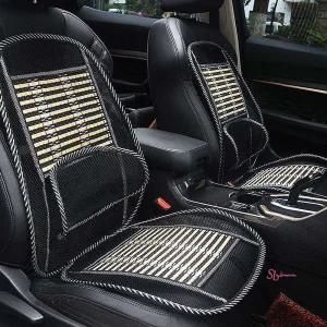 차량용 땀 시트 방석 대나무 통풍 등받이 땀등받이jkl634