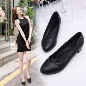 오피스룩 정장 구두 베이직 블랙 여성 슈즈 취업 선물 zdR2+6wtl