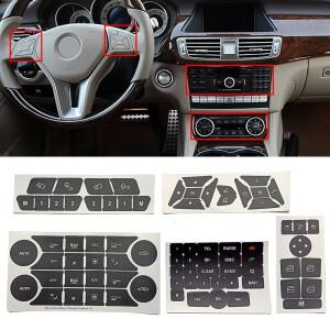 메르세데스 벤츠 호환 CLS 클래스 C218 2010 센터 콘솔 스티어링 휠 문 잠금 창 AC 스위치 버튼 수리 스티