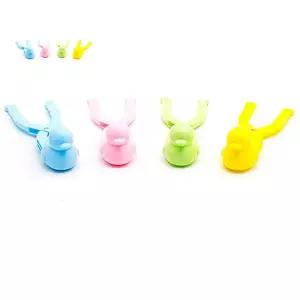 스노우 오리 눈집게 색상랜덤 제조기 기 눈집게