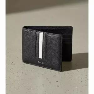 발리 MLW03GVT434-U901P 리본 바이폴드 지갑 가죽 반지갑