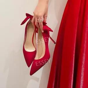 스틸레토 하이힐 여성웨딩슈즈 화이트힐 결혼식 흰구두