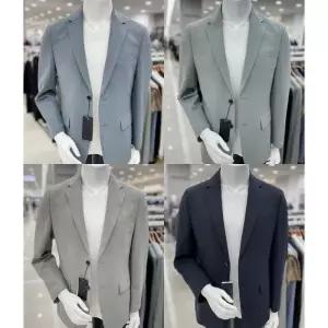 여름자켓 단독 / 남자 폴리 메쉬 여름 캐주얼 콤비 자켓 4컬러 - 115사이즈 JK1240658