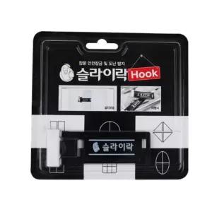 추락방지 안전잠금 슬라이락 후크 중 어린이안전잠금 안전용품 아기문잠금 문열림방지안전 문고리안전장치