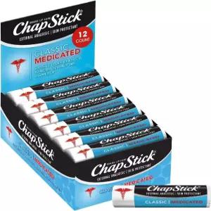 ChapStick 벌크 메디케이티드 립밤 12팩