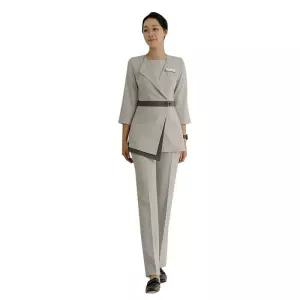 에스테틱 유니폼 피부관리사 작업복 병원 미용 데스크