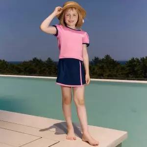 매장정품 ARENA 아레나 여아동 비치세트 레이첼 래쉬가드 세트 A5BG1GS03PNK 1400158