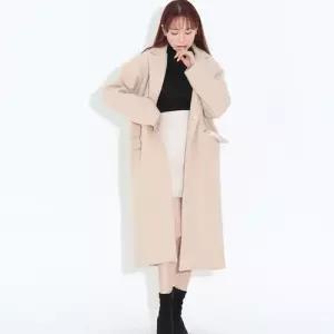 고급 울코트 여자 도톰한 겨울 따듯한 핸드메이드