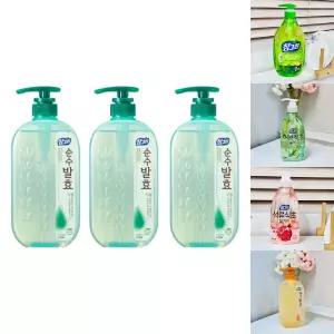 (720ml 3개입) 참그린 순수발효 식물설거지/업소/세척제/학교/부엌/허브/기름/제거/그릇/가정용/설거지