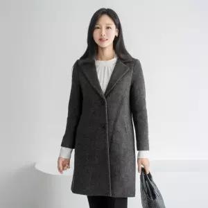 [마담4060]엄마옷 마담4060 클래씨마담 더블카라싱글울 여성 데일리 코트-RCO2512020-