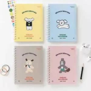 [문구/오피스] 캠퍼스노트 스프링노트 인덱스 노트 A5