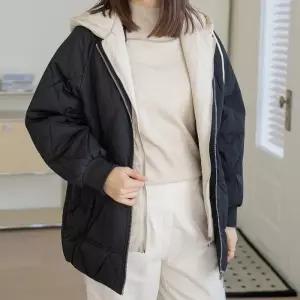 [마담4060]엄마옷 마담4060 다이아퀼팅후드패딩 여성 데일리 점퍼-RJP2511018-