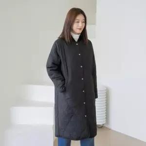 [마담4060]엄마옷 마담4060 노카라패딩롱 여성 데일리 점퍼-RJP2511016-