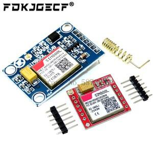 SIM800L GPRS GSM 모듈 Arduino 스마트 폰용 마이크로 SIM 카드 코어 쿼드 밴드 TTL 직렬 포트 안테나 PCB