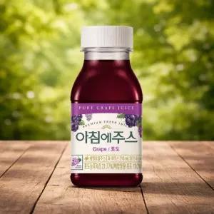 서울우유 아침에주스 포도 210ml x 24입