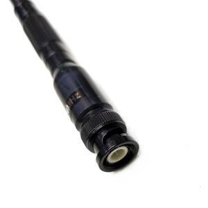 VHF 136-174MHz 워키토키 구부릴 수  금속 스코픽 안테나 BNC 수형 커넥터