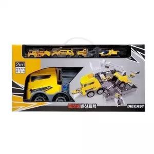 ( )변신트럭 중장비 2in1 카캐리어 자동차 장난감