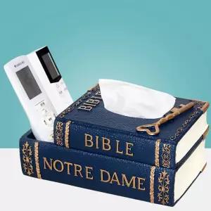 라디오 휴지케이스 레트로 냅킨 티슈홀더 정리함 인테리어 장식