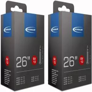 슈발베 SV13 01150102C 내부 튜브 26인치 프레스타 밸브(2팩) 호환