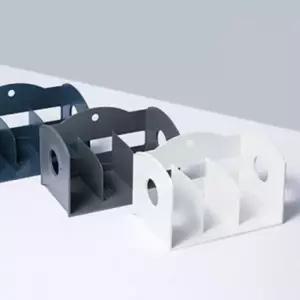 심플한 사무 용품 멀티 책꽂이3단 42116 데스크 정리 파일 서류꽂이 정리함