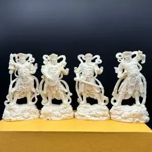 불상 사천왕상 미니 청동 다문천왕 관음상 선물 법구 기도용품