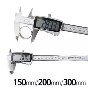 -대형LCD화면 디지털캘리퍼스 M500-200M 0-200mm (1EA) 버니어 두께측정도구 게이지 측정기 기계