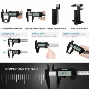 전자 버니어 섬유 다이얼 미터 캘리퍼스 디지털 있지 탄소 배터리는 스케일 되어 않습니다