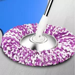 극세사 걸레-스 핀업 회전 통돌이 막대 청소기 용품 물걸레 물걸래 물청소기 밀대 청소포