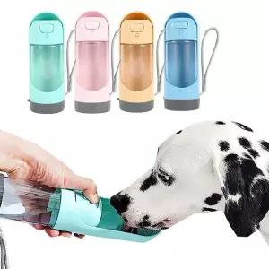 [하프클럽/알티피아]휴대용 애견 물병 캡슐형 슬라이드 반려동물 물통