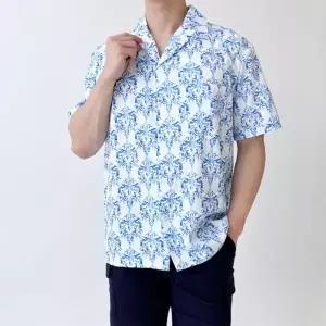 남자 해변 셔츠 비치웨어 휴양지룩