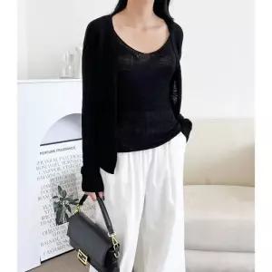 [리빌모아]여자 가디건세트 브이넥니트나시 하객룩 원피스 트위드자켓 여성가디건DJW-