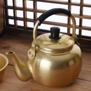 대원 TD04NR27 양은 주전자 막걸리 주전자 커피 티 포트 1L