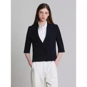 [꼼빠니아]크롭 더블 자켓 택가격 339000원 _P421510396