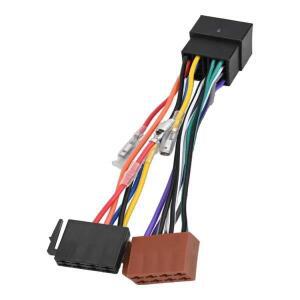 ISO 소켓 커넥터 배선 하네스 자동차 차량용 호환 호환 액세서리에 여성 호환 16핀 스테레오 라디오 케이블