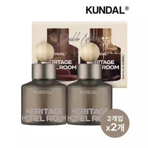 쿤달 퍼퓸 차량용 디퓨저 헤리티지호텔룸 75ml x4개