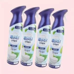 에어 페브리즈 강력탈취 화장실용 프레시가든 4개입 변기 위생 스프레이 상쾌한향 스카이 향기 세정 444802