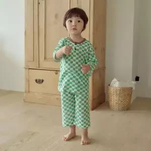 스티치(그린) 7부 잠옷