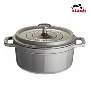 [스타우브] 꼬꼬떼 원형냄비 그레이 20cm