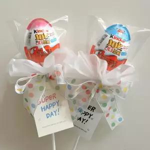 요술봉 킨더조이 미니 꽃다발 목걸이 초콜릿 목걸이 사탕 킨더 유치원 어린이집 졸업 발표회 학예회 꽃다발 재롱잔치 어린이날 행사 입학