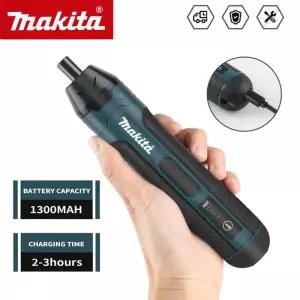 전동드라이버 Makita 무선 전기 스크루 드라이버 1300mah 충전식 드릴 토크 수리
