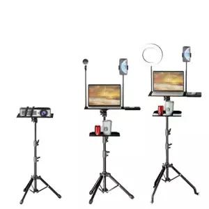 이동식 노트북테이블 간이 휴대용 트레이 책상 보조 강의용 침실 소파 데스크