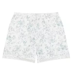 [롯데백화점]비비안 EZ1967B 아일렛 자가드 플라워 여름 이지웨어하의